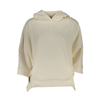 North Sails White Cotton Women's Hooded Sweater