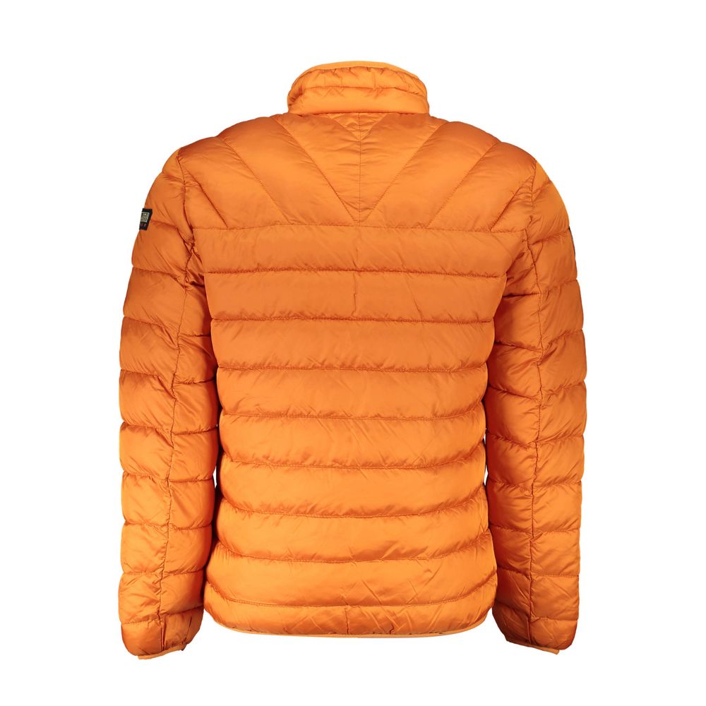 Napapijri Orange Polyamide Jackets & Coat