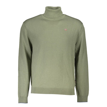Napapijri Verde Wool Men Sweater