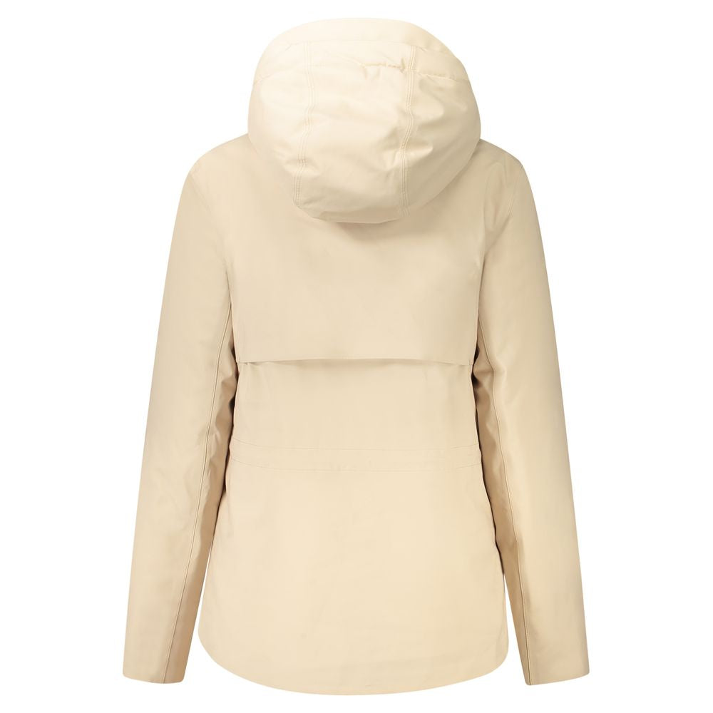 K-WAY Beige Polyester Woman Jacket