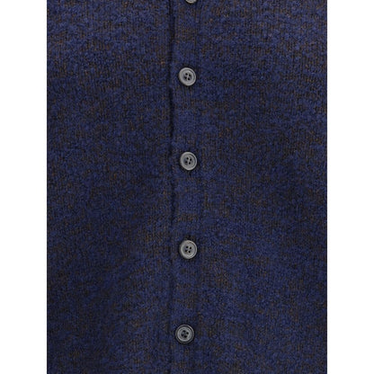 Margiela Blue Wool Cardigan