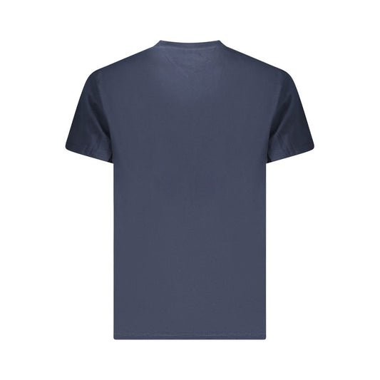 Tommy Hilfiger Blue Cotton Men T-Shirt