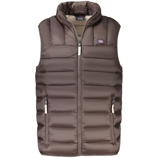 Norway 1963 Brown Polyamide Men Jacket