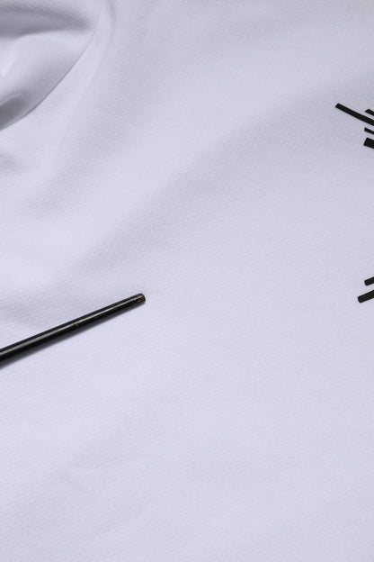 Dolce & Gabbana White Sacred Heart Hooded Sweatshirt Sweater