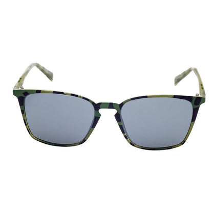 Italia Independent Green Acetate Sunglasses