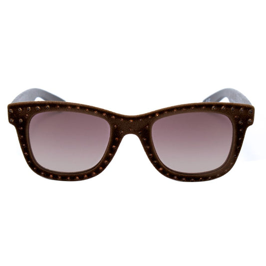 Italia Independent Brown Acetate Sunglasses