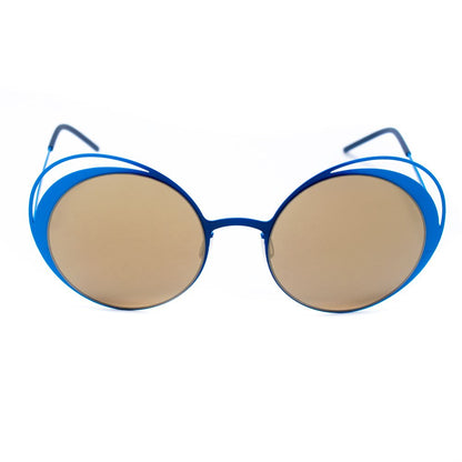 Italia Independent Blue Metal Sunglasses