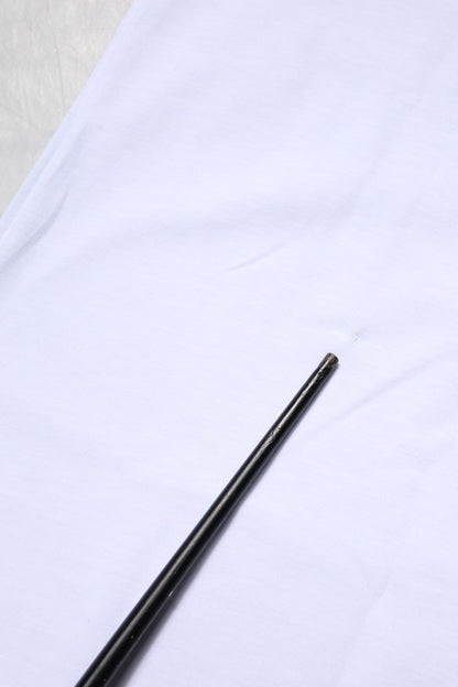 Dolce & Gabbana White Cotton Goodluck 2023 Crew Neck T-shirt