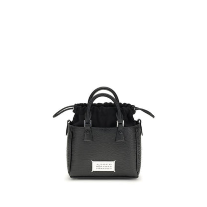 Margiela Black Calf Leather Bos Taurus Shoulder Bag