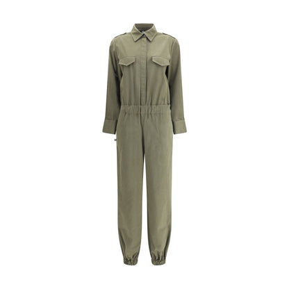 Ella Green Cotton Jumpsuit