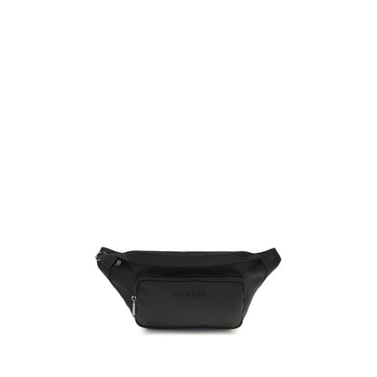 Dsquared² Black Polyamide Shoulder Bag