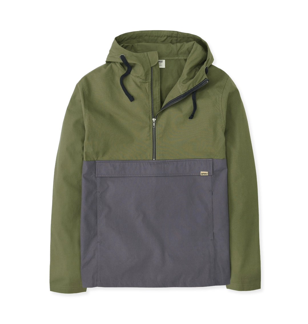 Men's Ebb Water-Repellent Smock   Rust & Solent