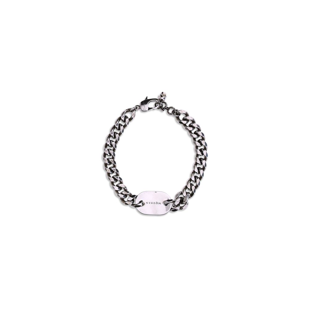 Alexander McQueen Silver Brass Bracelet