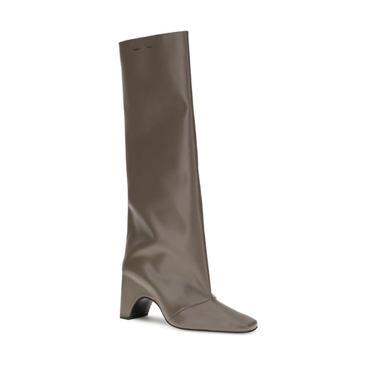 Coperni Gray Calf Leather Bos Taurus Boots