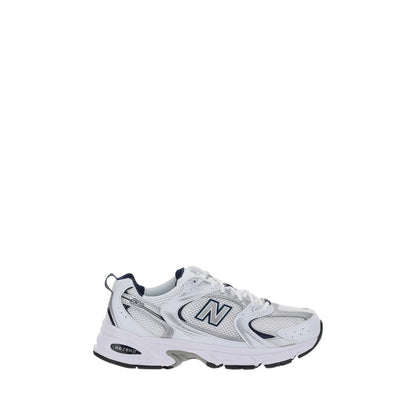New Balance White Polyethylene Athletic Sneakers