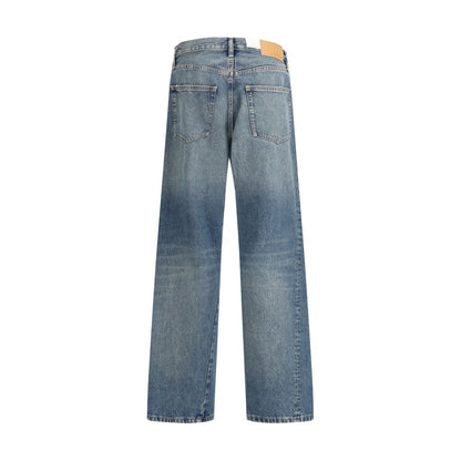Sunflower Blue Cotton Jeans Denim