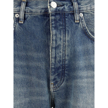 Sunflower Blue Cotton Jeans Denim