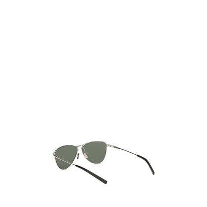 Saint Laurent Silver Metal Sunglasses