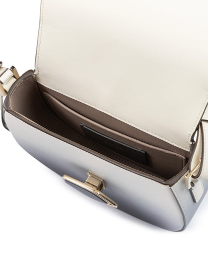 Giada Bicolour Leather Shoulder Bag