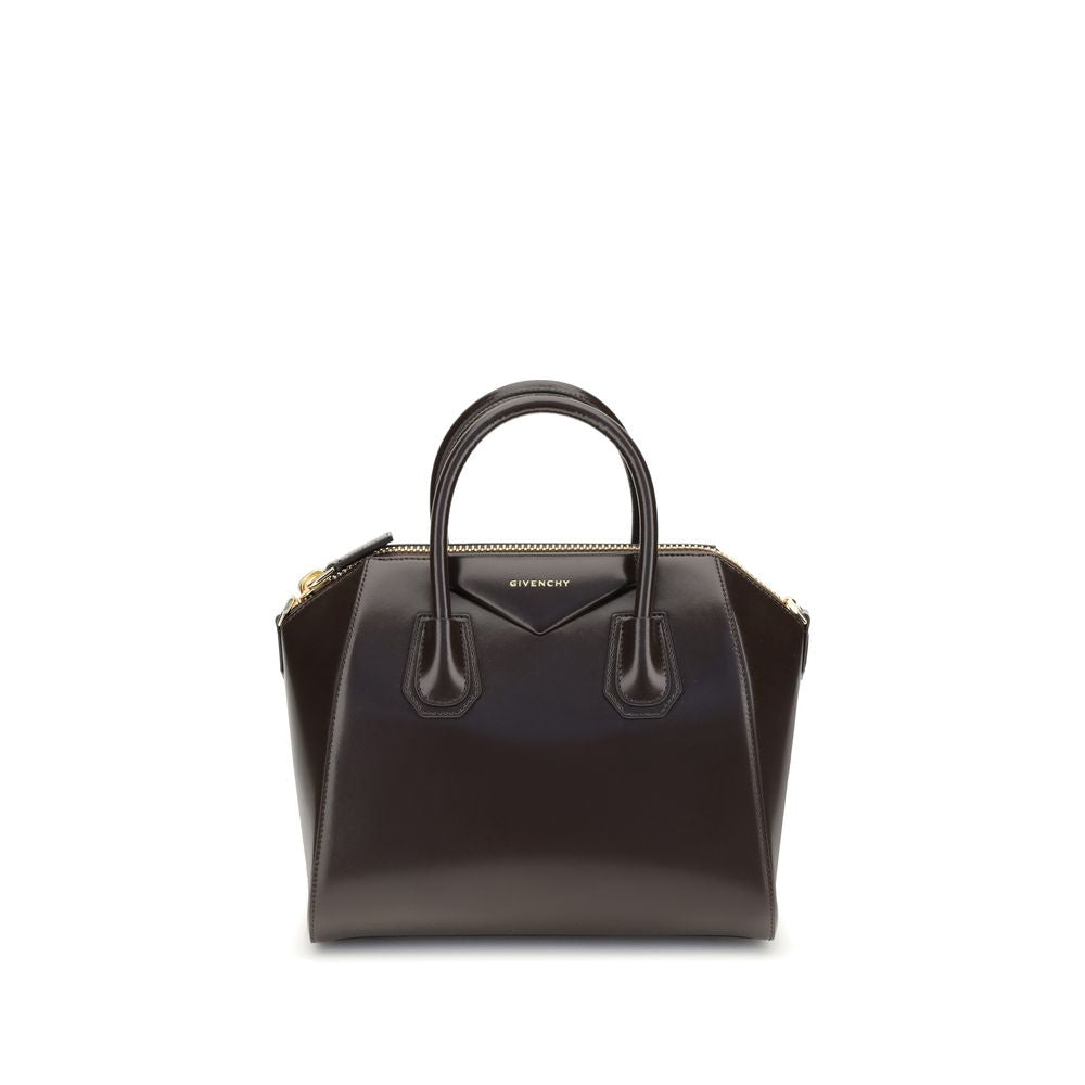 Givenchy Brown Calf Leather Bos Taurus Handbag