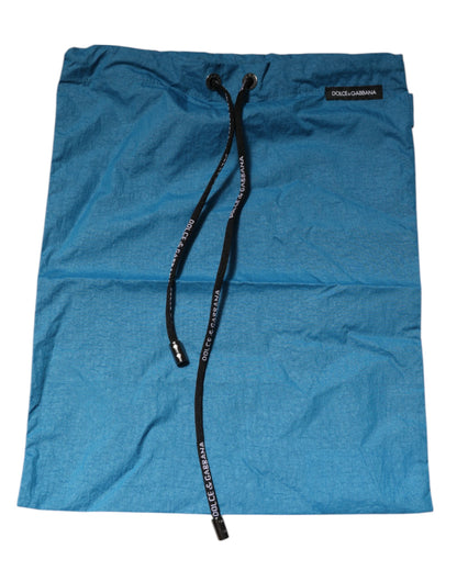 Dolce & Gabbana Blue Logo Waistband Beachwear Shorts Swimwear