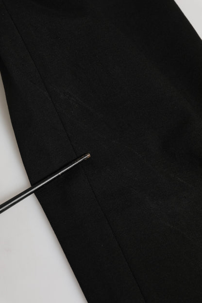 Dolce & Gabbana Black Cotton Jogger Jogging Men Trouser Pants