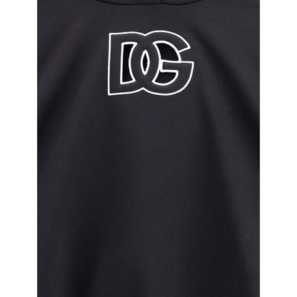 Dolce & Gabbana Black Cotton Sweatshirt