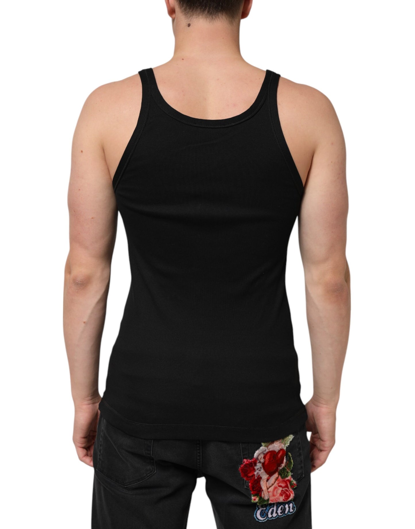 Dolce & Gabbana Black Tank Sleeveless Underwear Men T-shirt