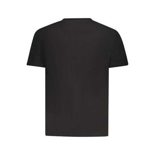 Tommy Hilfiger Black Cotton Men T-Shirt
