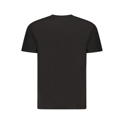 Tommy Hilfiger Black Cotton Men T-Shirt
