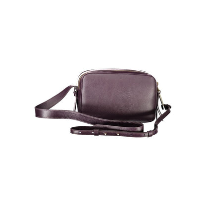 Coccinelle Purple Leather Women Handbag