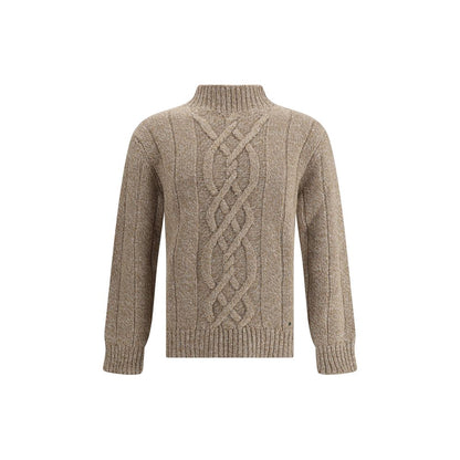 Brooksfield Beige Wool Sweatshirt