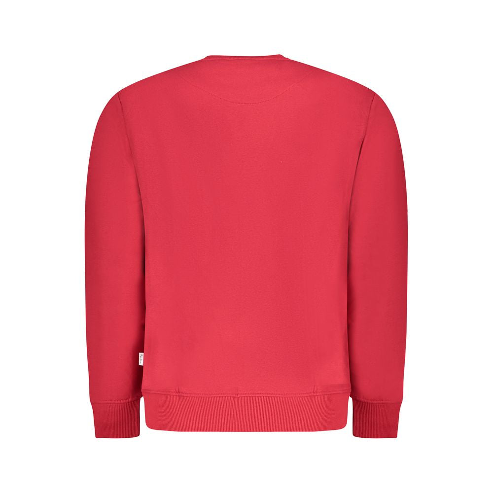 Pepe Jeans Red Cotton Men Sweater