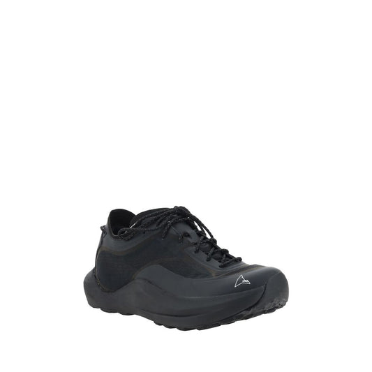 ROA Black Rubber Athletic Sneakers