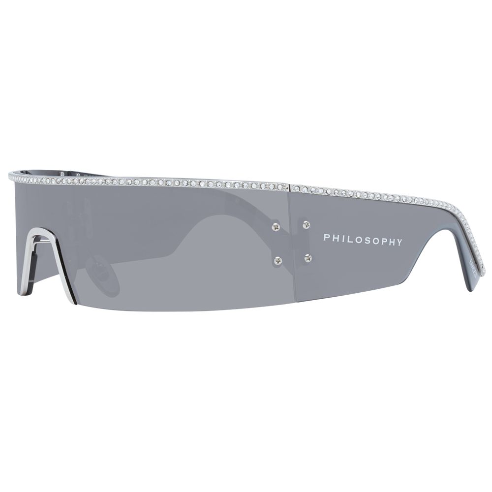Lozza Gray Metal Sunglasses