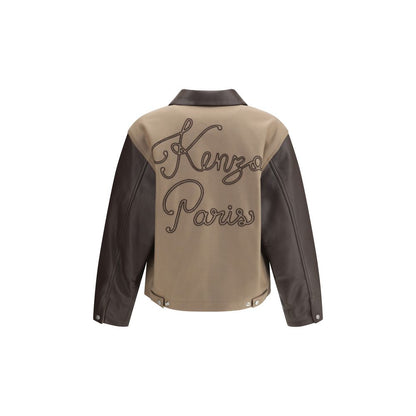 Kenzo Brown Leather Jacket