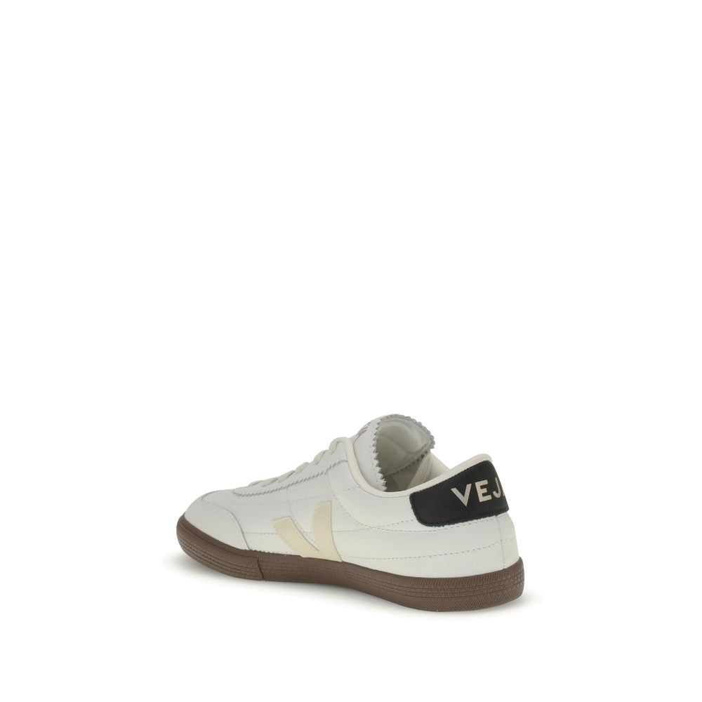 Veja Black Leather Sneakers