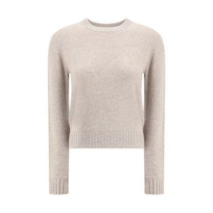 Allude Beige Cashmere Cashmere Sweater