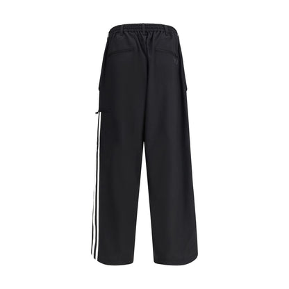 Y-3 Black Wool Casual Pants