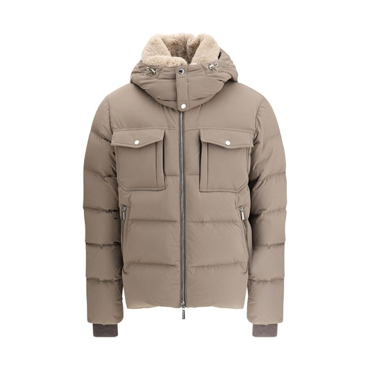 MooRER Beige Polyamide Parka