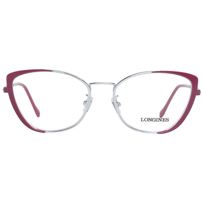 Longines Burgundy Metal & Plastic Glasses (Frames)