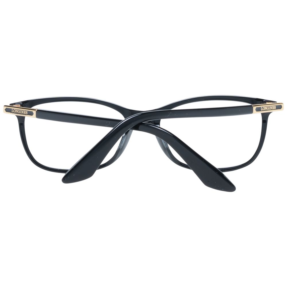 Longines Black Plastic Glasses (Frames)