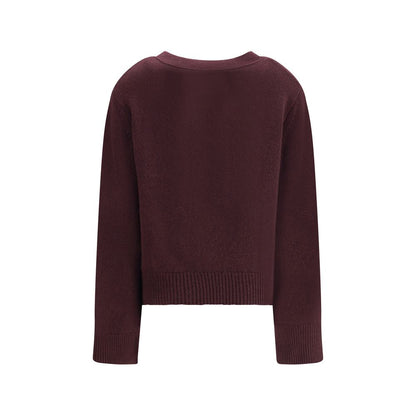 Lisa Yang Purple Cashmere Cardigan