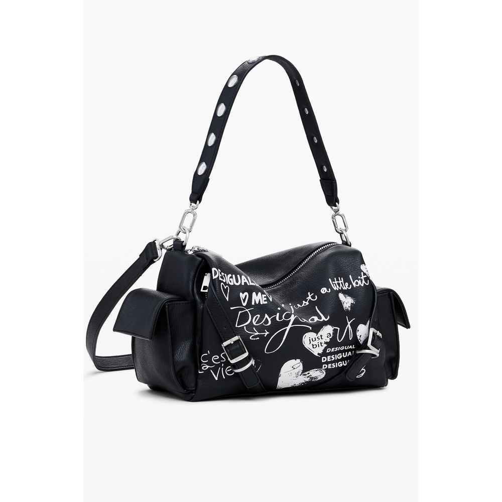 Desigual Black Polyethylene Women Handbag