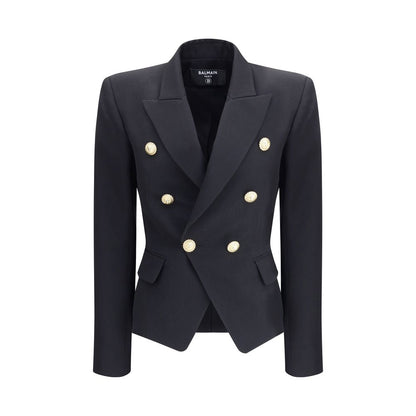 Balmain Black Wool Blazer