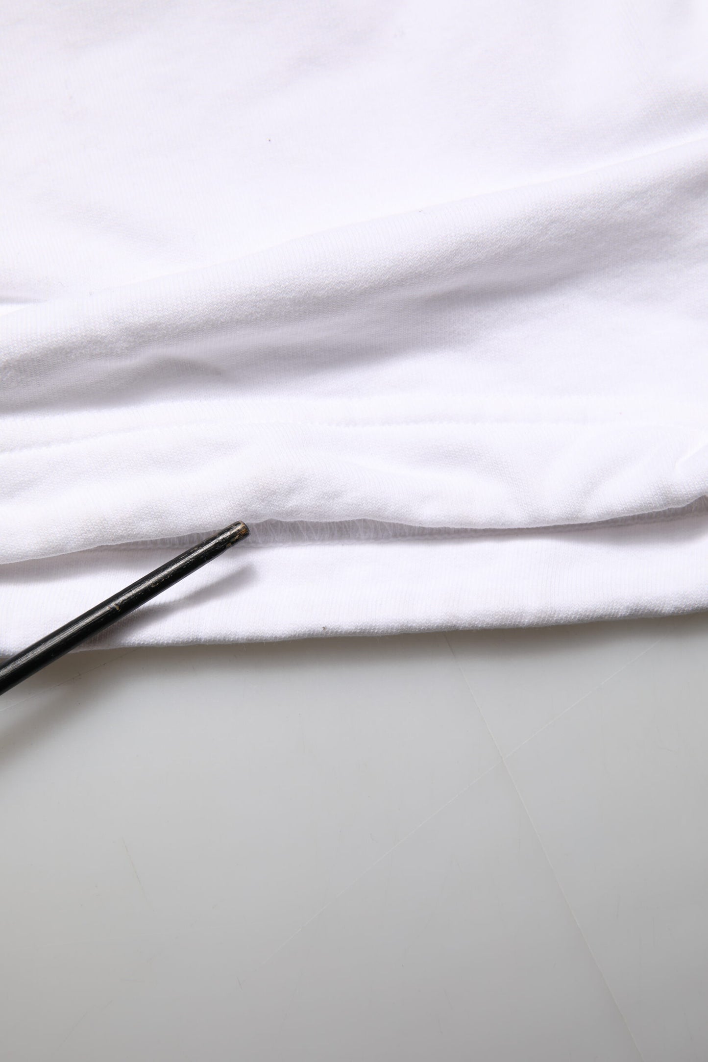 Dolce & Gabbana White Cotton Cargo Trousers Logo Patch Pants