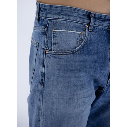 Don The Fuller Blue Cotton Men Jeans