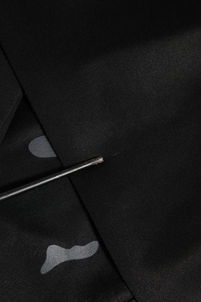 Dolce & Gabbana Black Camouflage Round Neck Sweatshirt Sweater