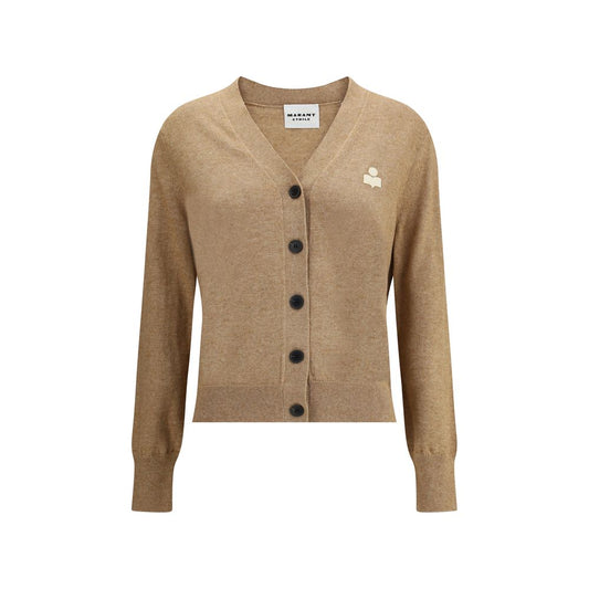 Marant Etoile Beige Cotton Cardigan