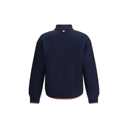 Thom Browne Blue Cotton Bomber